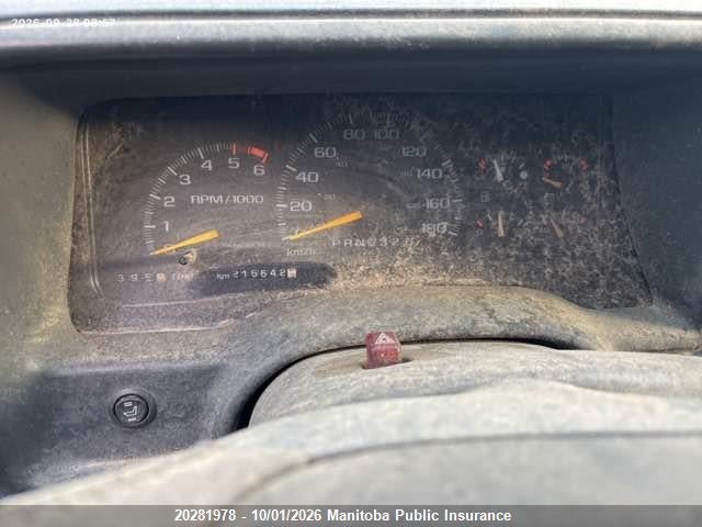 20281978 :رقم المزاد ، 2GCEK19R7T1208120 vin ، 1996 Chevrolet K/v 10/1500 4+cab مزاد بيع