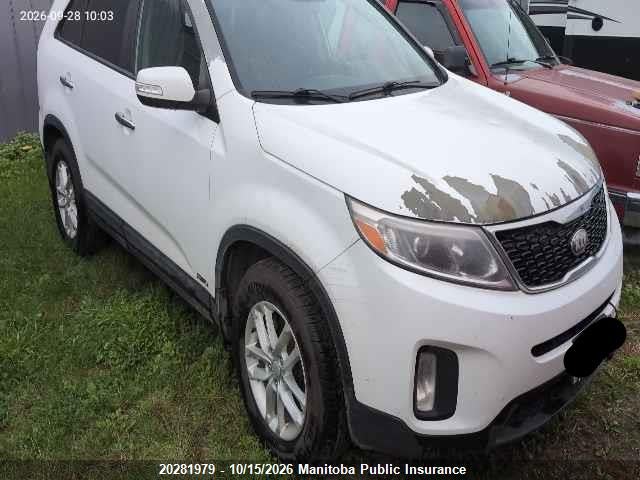 KIA Sorento Lx V6 2014 5XYKTDA79EG451643 головне зображення