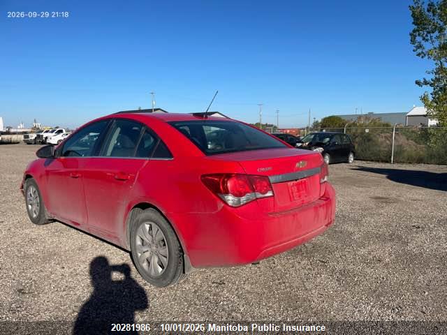 Продаж на аукціоні авто 2015 Chevrolet Cruze Lt Turbo, vin: 1G1PC5SB7F7278663, номер лоту: 20281986
