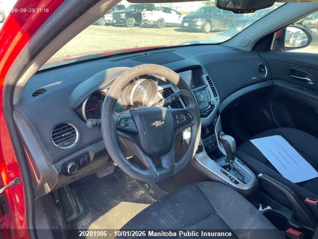 Продаж на аукціоні авто 2015 Chevrolet Cruze Lt Turbo, vin: 1G1PC5SB7F7278663, номер лоту: 20281986