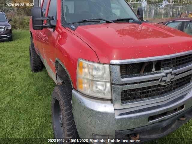 20281992 :رقم المزاد ، 1GCHK236X8F145614 vin ، 2008 Chevrolet Silverado 2500 Hd Ltz Crew Cab مزاد بيع