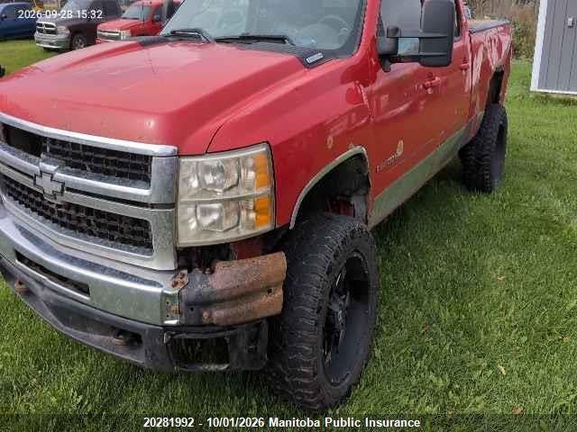 20281992 :رقم المزاد ، 1GCHK236X8F145614 vin ، 2008 Chevrolet Silverado 2500 Hd Ltz Crew Cab مزاد بيع