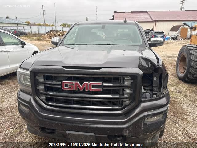 Aukcja sprzedaży 2016 Gmc Sierra 1500 Crew Cab, vin: 3GTU2NEC2GG272115, numer aukcji: 20281995