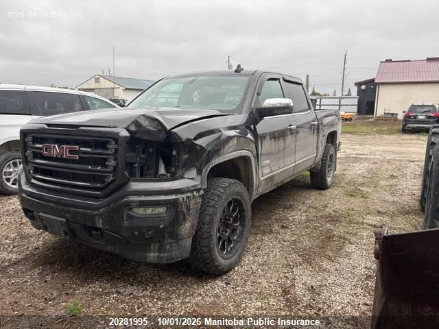 Aukcja sprzedaży 2016 Gmc Sierra 1500 Crew Cab, vin: 3GTU2NEC2GG272115, numer aukcji: 20281995