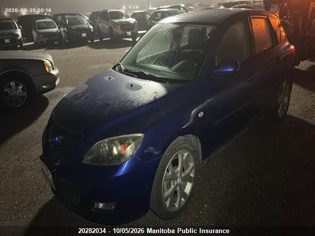 Продаж на аукціоні авто 2007 Mazda 3 Mazda Sport Gt, vin: JM1BK343771710445, номер лоту: 20282034