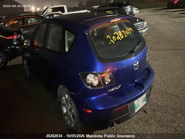 Продаж на аукціоні авто 2007 Mazda 3 Mazda Sport Gt, vin: JM1BK343771710445, номер лоту: 20282034