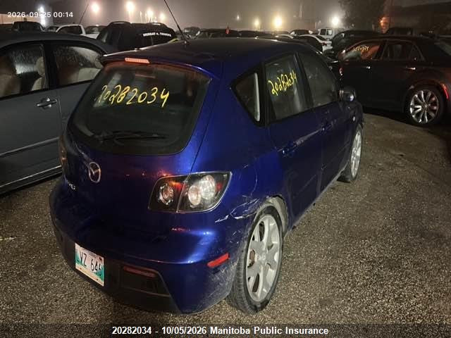 Продаж на аукціоні авто 2007 Mazda 3 Mazda Sport Gt, vin: JM1BK343771710445, номер лоту: 20282034