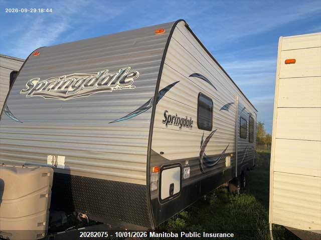 2013 Camper Trailer Springdale მანქანა იყიდება აუქციონზე, vin: 4YDT2932XD3104201, აუქციონის ნომერი: 20282075