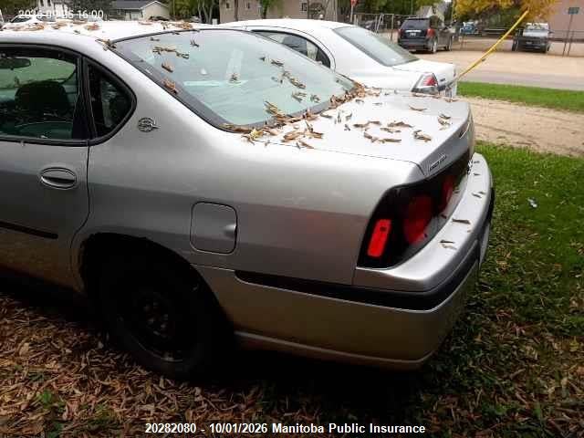Aukcja sprzedaży 2004 Chevrolet Impala, vin: 2G1WF52E349267622, numer aukcji: 20282080