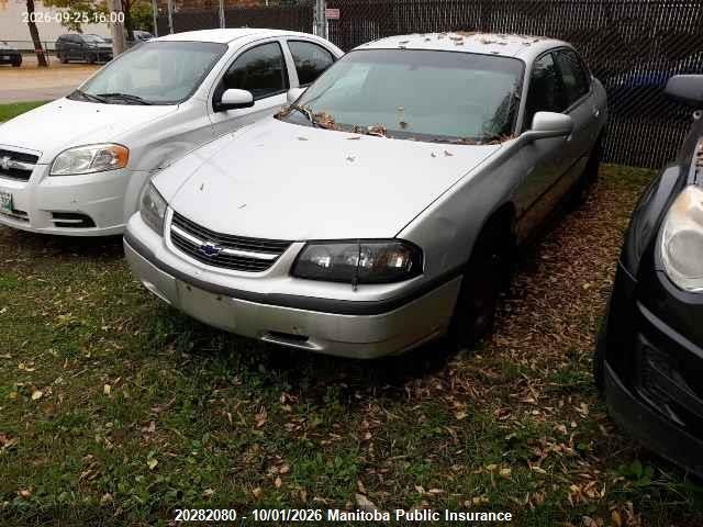 Aukcja sprzedaży 2004 Chevrolet Impala, vin: 2G1WF52E349267622, numer aukcji: 20282080