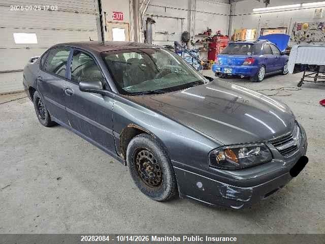 20282084 :رقم المزاد ، 2G1WF52E059282791 vin ، 2005 Chevrolet Impala مزاد بيع