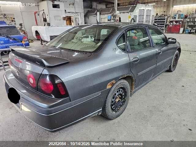 20282084 :رقم المزاد ، 2G1WF52E059282791 vin ، 2005 Chevrolet Impala مزاد بيع