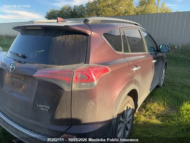 Toyota Rav4 Limited 2017 2T3DFREV1HW564370 Image 4