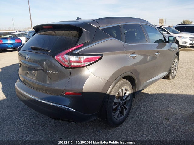 Nissan MURANO SV 2016 5N1AZ2MH5GN136249 Image 4