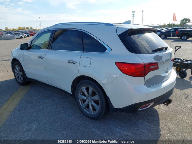 Продаж на аукціоні авто 2016 Acura Mdx Elite, vin: 5FRYD4H89GB502041, номер лоту: 20282118