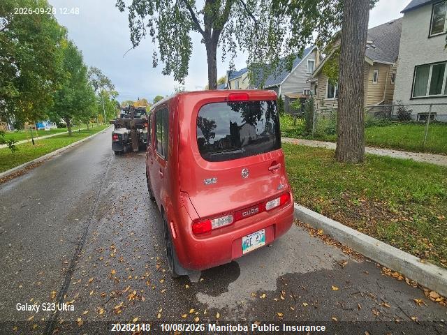2009 Nissan Cube Sl მანქანა იყიდება აუქციონზე, vin: JN8AZ28RX9T100924, აუქციონის ნომერი: 20282148