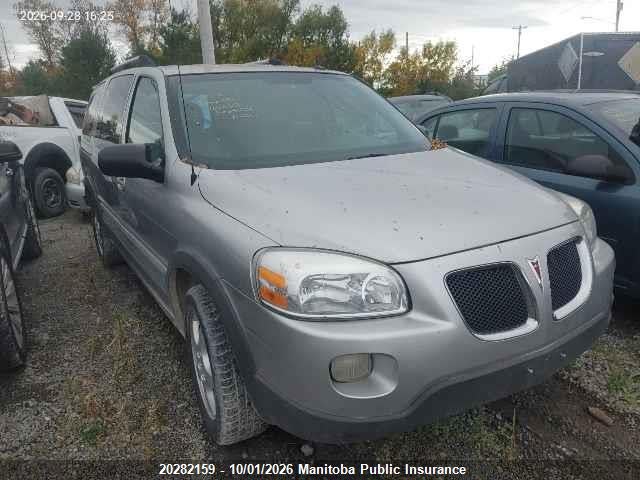 2009 Pontiac Montana Sv6 Ext მანქანა იყიდება აუქციონზე, vin: 1GMDV331X9D101668, აუქციონის ნომერი: 20282159
