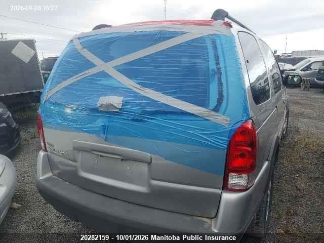 2009 Pontiac Montana Sv6 Ext მანქანა იყიდება აუქციონზე, vin: 1GMDV331X9D101668, აუქციონის ნომერი: 20282159
