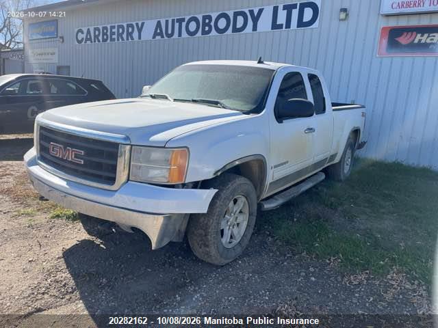 Aukcja sprzedaży 2008 Gmc Sierra 1500 Sle Ext Cab, vin: 2GTEK19JX81109860, numer aukcji: 20282162