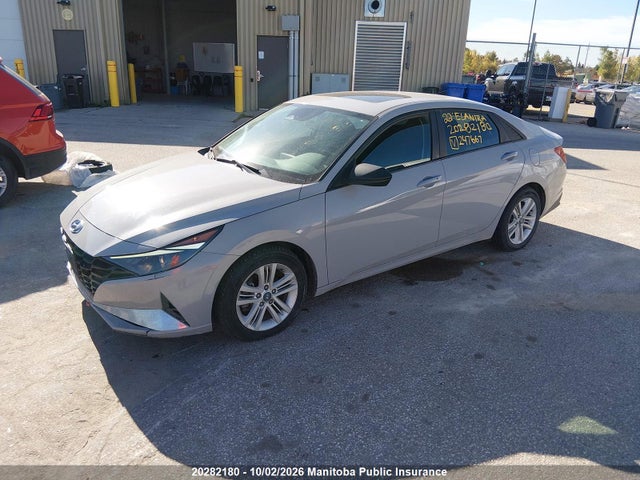 20282180 :رقم المزاد ، KMHLM4AG6NU247667 vin ، 2022 Hyundai Elantra Preferred مزاد بيع