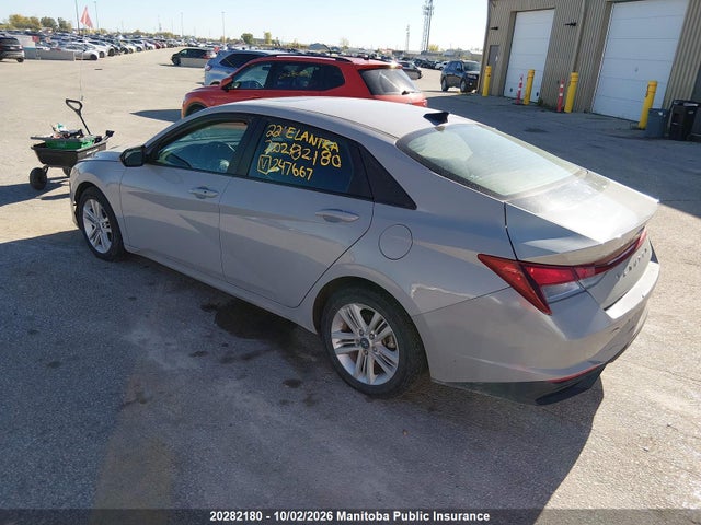 20282180 :رقم المزاد ، KMHLM4AG6NU247667 vin ، 2022 Hyundai Elantra Preferred مزاد بيع