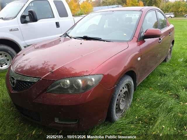 Продажа на аукционе авто 2008 Mazda 3 Mazda Gs, vin: JM1BK32F781182940, номер лота: 20282185