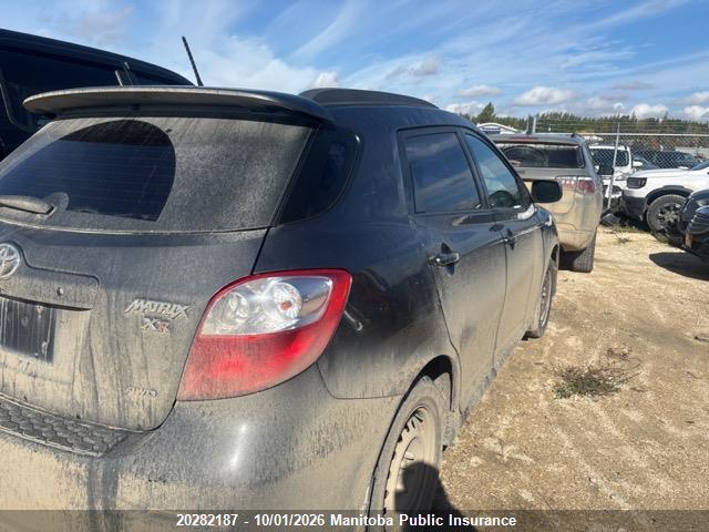 20282187 :رقم المزاد ، 2T1LE4EE8AC012074 vin ، 2010 Toyota Matrix Xr مزاد بيع