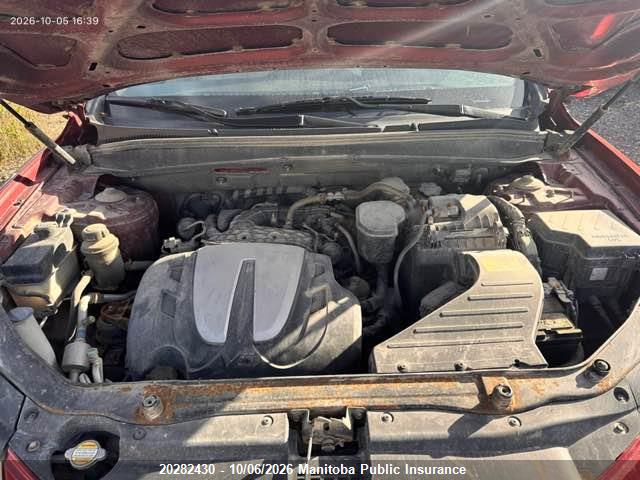 2010 Hyundai Santa Fe Gl მანქანა იყიდება აუქციონზე, vin: 5NMSHDAG8AH336405, აუქციონის ნომერი: 20282430