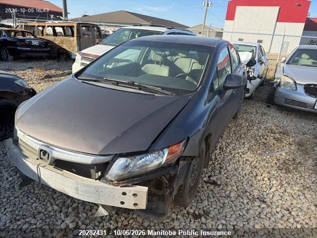 Aukcja sprzedaży 2012 Honda Civic Lx, vin: 2HGFB2F43CH050435, numer aukcji: 20282431