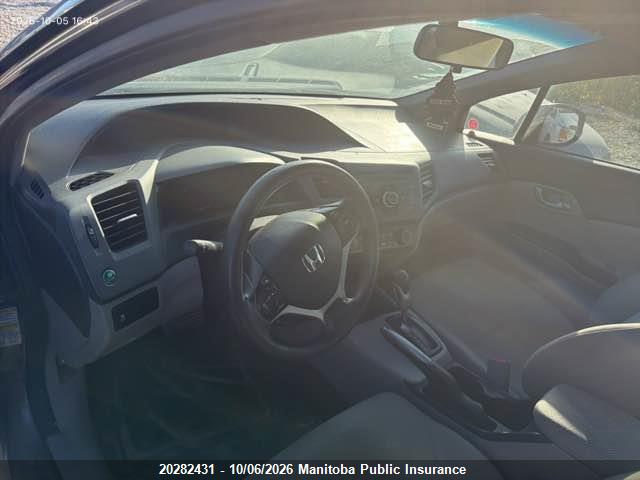 Aukcja sprzedaży 2012 Honda Civic Lx, vin: 2HGFB2F43CH050435, numer aukcji: 20282431