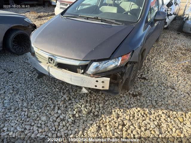 Aukcja sprzedaży 2012 Honda Civic Lx, vin: 2HGFB2F43CH050435, numer aukcji: 20282431