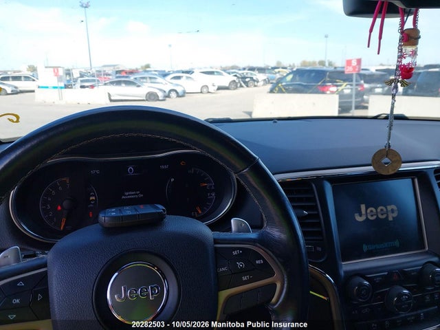 Продажа на аукционе авто 2016 Jeep Grand Cherokee Limited, vin: 1C4RJFBG1GC319949, номер лота: 20282503