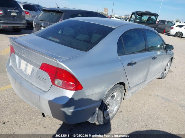 20282548 :رقم المزاد ، 2HGFA16288H010290 vin ، 2008 Honda Civic Dx مزاد بيع