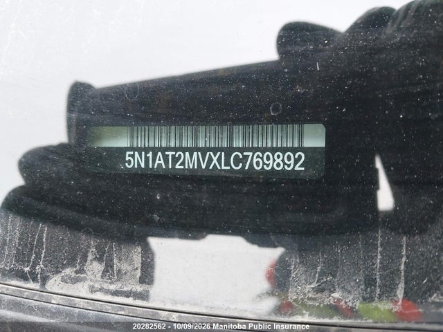 Nissan ROGUE S 2020 5N1AT2MVXLC769892 Image 9