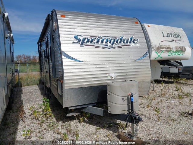2014 Camper Trailer Springdale მანქანა იყიდება აუქციონზე, vin: 4YDT28225E3101669, აუქციონის ნომერი: 20282597