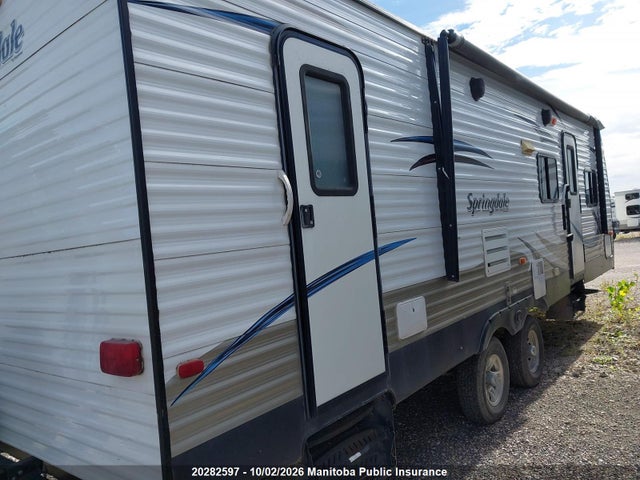2014 Camper Trailer Springdale მანქანა იყიდება აუქციონზე, vin: 4YDT28225E3101669, აუქციონის ნომერი: 20282597