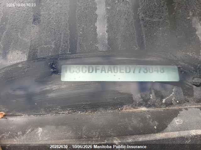 1C3CDFAA0ED773048 Dodge DART SE