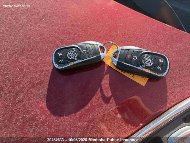 20282633 :رقم المزاد ، LRBFXESXXHD100879 vin ، 2017 Buick Envision Turbo مزاد بيع