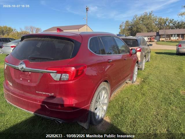 20282633 :رقم المزاد ، LRBFXESXXHD100879 vin ، 2017 Buick Envision Turbo مزاد بيع