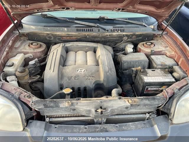 Продажа на аукционе авто 2004 Hyundai Santa Fe Gls, vin: KM8SB73D54U837332, номер лота: 20282637
