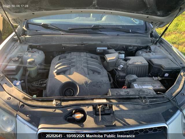 Aukcja sprzedaży 2009 Hyundai Santa Fe Gls, vin: 5NMSG73E09H326396, numer aukcji: 20282645