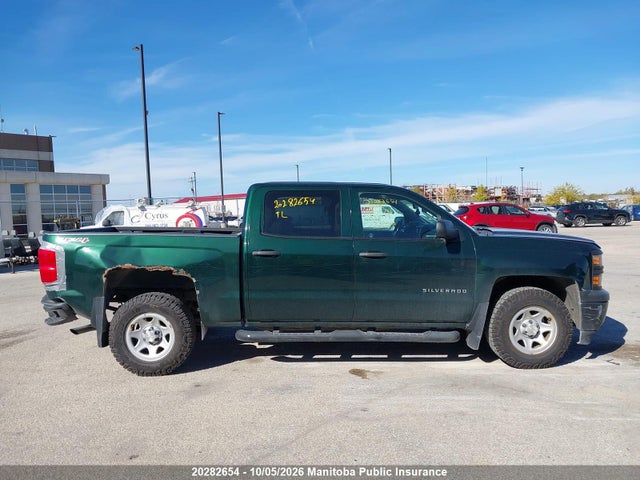 Продажа на аукционе авто 2015 Chevrolet Silverado 1500 Wt Crew Cab, vin: 3GCUKPEHXFG393433, номер лота: 20282654