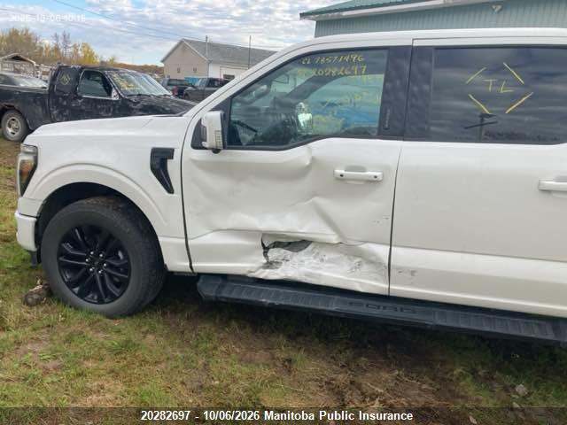 Aukcja sprzedaży 2024 Ford F150 Lariat, vin: 1FTFW5L81RFA76473, numer aukcji: 20282697