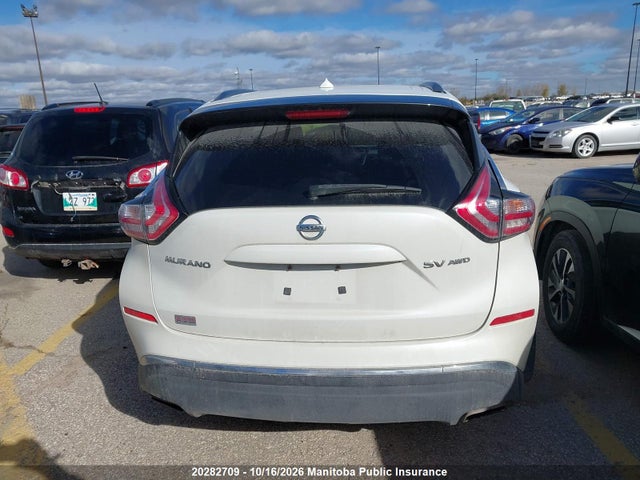 Nissan MURANO SV 2016 5N1AZ2MH2GN132059 Image 16