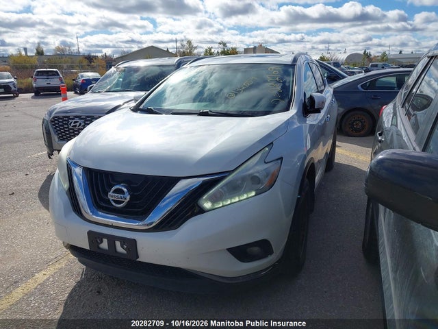 Nissan MURANO SV 2016 5N1AZ2MH2GN132059 Image 2