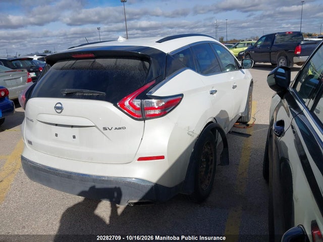 Nissan MURANO SV 2016 5N1AZ2MH2GN132059 Image 4