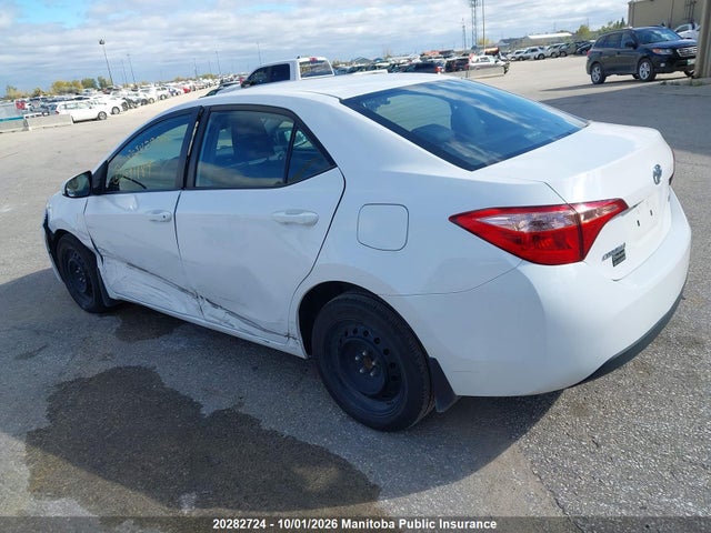 2T1BURHE2KC209489 Toyota COROLLA LE
