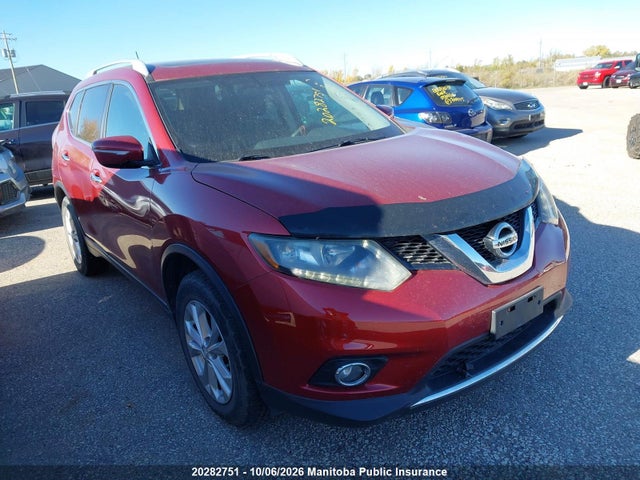 2015 Nissan Rogue Sv მანქანა იყიდება აუქციონზე, vin: 5N1AT2MT7FC904099, აუქციონის ნომერი: 20282751