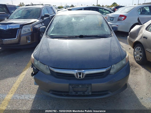 20282792 :رقم المزاد ، 2HGFB2F4XCH037519 vin ، 2012 Honda Civic Sdn مزاد بيع