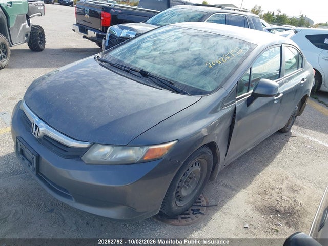 20282792 :رقم المزاد ، 2HGFB2F4XCH037519 vin ، 2012 Honda Civic Sdn مزاد بيع